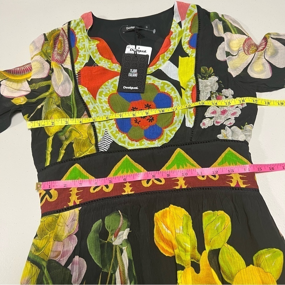 ๐ Desigual x Christian Lacroix Limited Edition Floral Dress - Picture 12 of 16